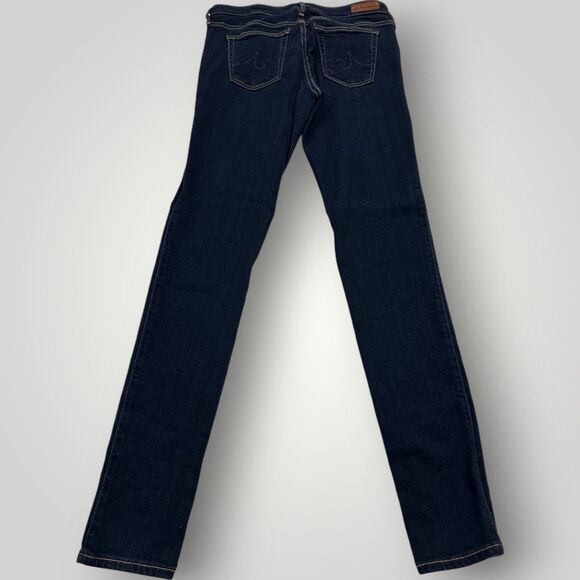 Adriano Goldschmied AG Jeans Women's 29R The Legging Super Skinny DARK BLUE WASH - Picture 11 of 16